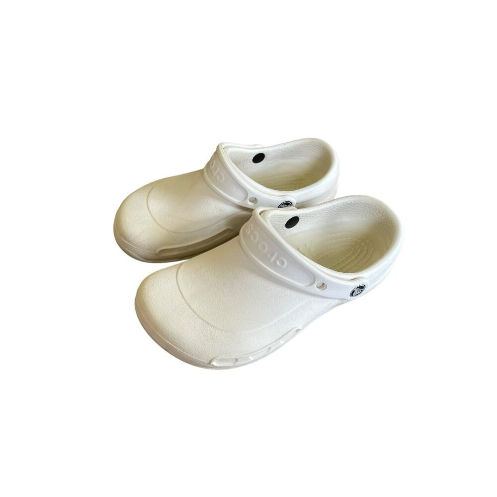 Crocs Bistro Closed Toe Clogs White W7
